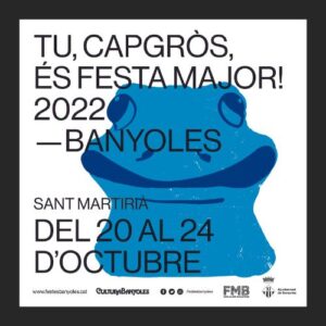 Cartell Festa Major Banyoles 2022
